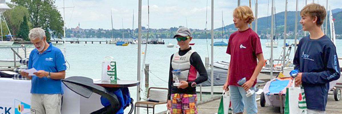 Optiregatta am Attersee