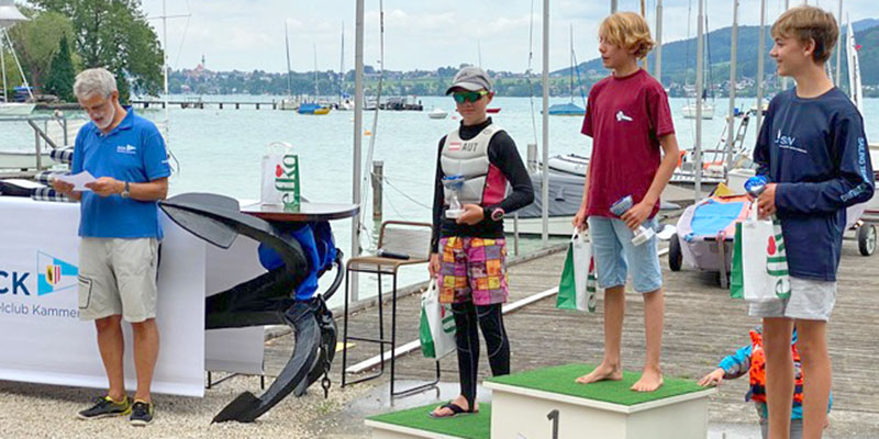 Optiregatta am Attersee